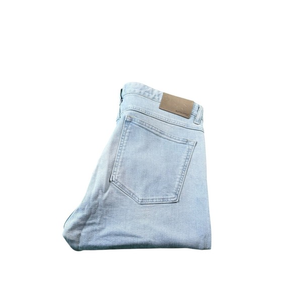 Suit Supply Lightwash Candiani Denim Button Fly Men's Jeans Size 34x32